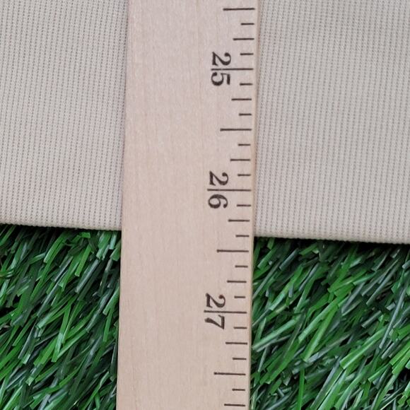 Vintage 90s Haband Textured Sweatshirt XL 24x26 Beige Blank Preppy - Picture 11 of 11